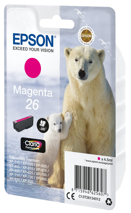 EAN 8715946625614 - Epson Polar bear C13T26134022 cartucho de tinta 1 pieza(s) Original imagen 2