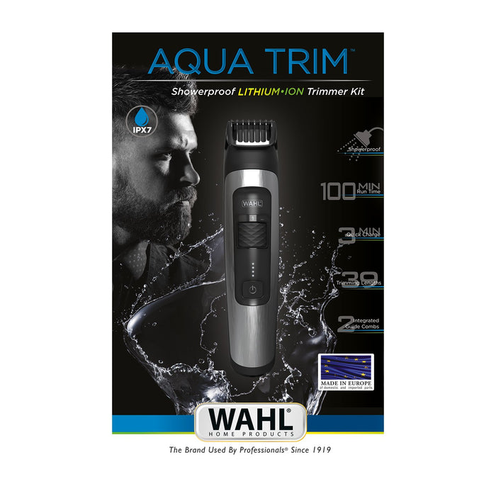 EAN 5996415032307 - Wahl Aqua Trim AC/Batería 38 2 cm Mojado y seco Plata imagen 3