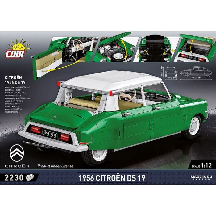 EAN 5902251243470 - COBI Citroen DS 19 1956 imagen 11