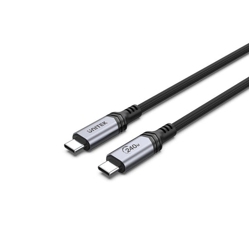 EAN 4894160048523 - UNITEK C14110GY-2M cable USB USB 3.2 Gen 1 (3.1 Gen 1) USB C Negro imagen 1