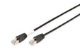 EAN 4016032371373 - Digitus DK-1644-050/BL-OD cable de red Negro 5 m Cat6 S/FTP (S-STP) imagen 1