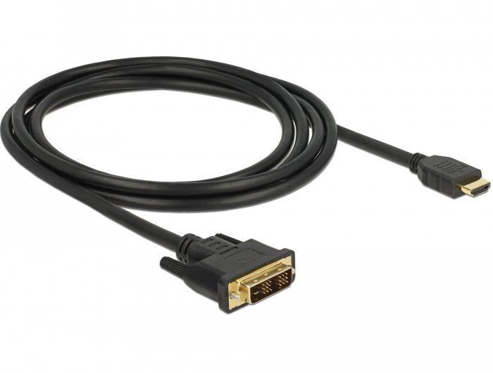 EAN 4043619855841 - DeLOCK 85584 adaptador de cable de vídeo 2 m HDMI tipo A (Estándar) DVI-D imagen 1