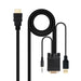 EAN 8433281013834 - Nanocable 10.15.4350 adaptador de cable de vídeo 1,8 m HDMI tipo A (Estándar) VGA (D-Sub) + 3.5mm + USB T imagen 1