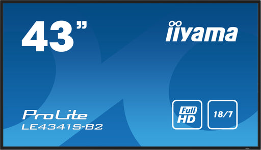 EAN 4948570123513 - iiyama PROLITE LE4341S-B2 Pantalla plana para señalización digital 108 cm (42.5") LCD 350 cd / m² Full HD imagen 1