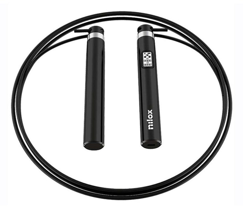 EAN 8054320845805 - Nilox NXSMARTROPE cuerda para saltar Negro Bluetooth imagen 1