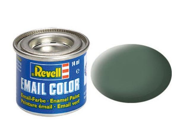 EAN 0000042022985 - Revell Greenish grey, mat RAL 7009 14 ml-tin parte y accesorio de modelo a escala Pintura imagen 1
