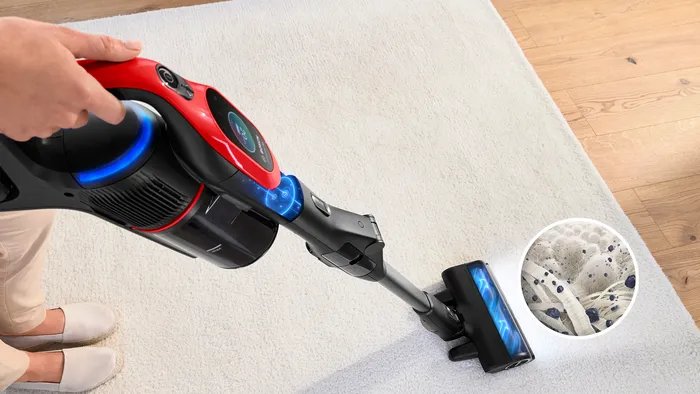 EAN 4242005469543 - Bosch BCS1041PET aspiradora de pie y escoba eléctrica Aspiradora escoba Batería Secar HEPA Sin bolsa 0,4  imagen 5