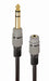 EAN 8716309105842 - Gembird A-63M35F-0.2M cable de audio 0,2 m 6,35mm 3,5mm Negro imagen 1