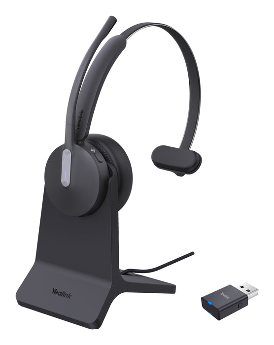 EAN 0841885124555 - Yealink WH64 Hybird Mono with Charging Stand Teams Auriculares Inalámbrico Diadema Oficina/Centro de llam imagen 1