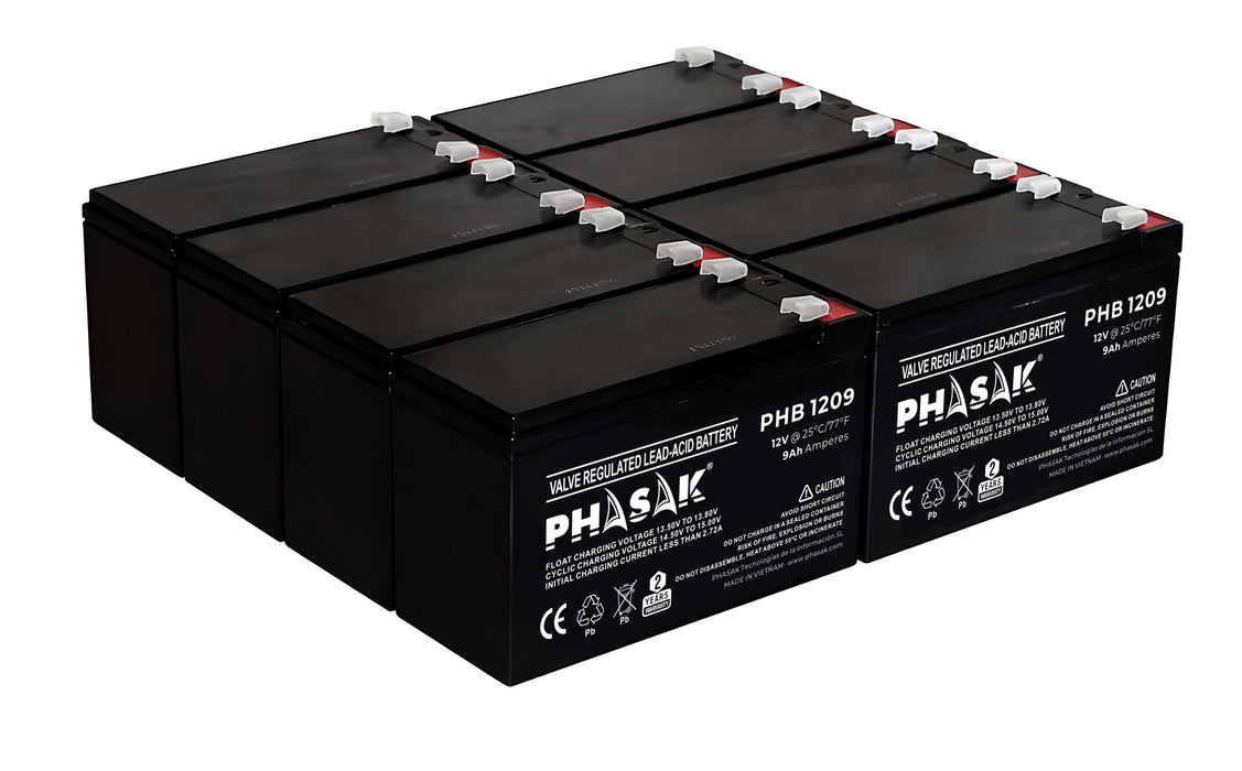 EAN 5605922047222 - Phasak PHB 1209 batería para sistema ups Sealed Lead Acid (VRLA) imagen 8