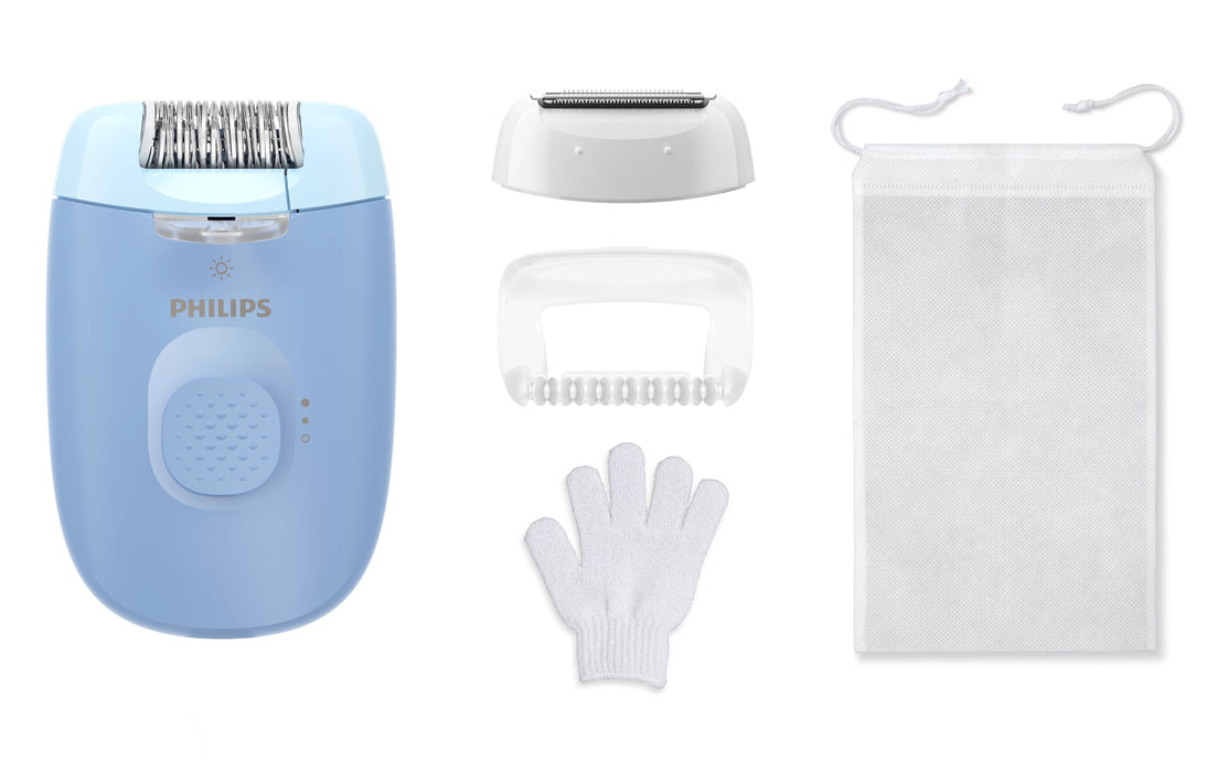 EAN 8720689030922 - Philips 2000 series BRE247/00 depiladora Azul imagen 1