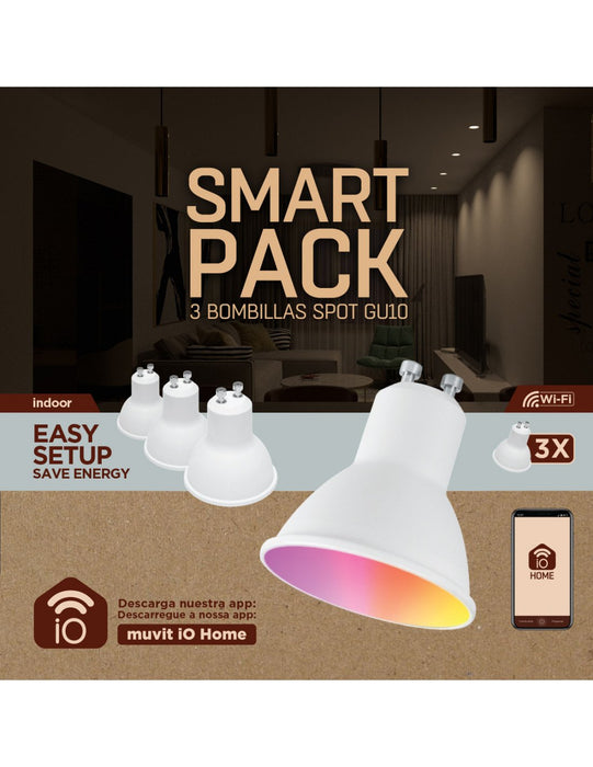 EAN 8426801162624 - Muvit MIOPAK006 iluminación inteligente Bombilla inteligente Wi-Fi 5,5 W imagen 5