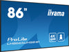 EAN 4948570123605 - iiyama LH8665UHSB-B1 pantalla de señalización Diseño de quiosco 2,18 m (86") LED Wifi 800 cd / m² 4K Ultr imagen 3