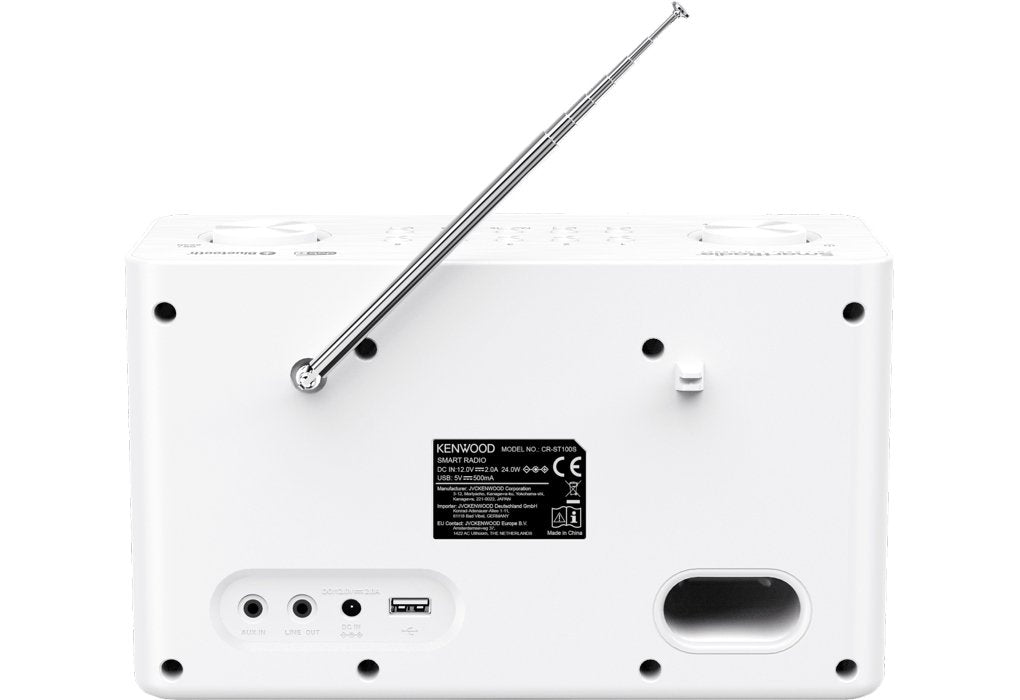 EAN 0019048230812 - Kenwood CR-ST100S-W radio Internet Blanco imagen 5