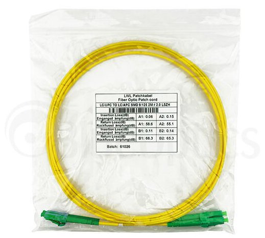 EAN 4063232623498 - BlueOptics SFP3131BU1MM Cable de fibra óptica e InfiniBand 1 m LC Amarillo imagen 5