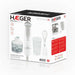 EAN 5608475004780 - Haeger HB-400.012A licuadora Batidora de inmersión 400 W Gris, Blanco imagen 5