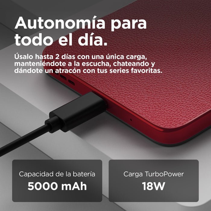 EAN 0840023284908 - Motorola moto g05 16,9 cm (6.67") SIM doble Android 15 4G USB Tipo C 4 GB 128 GB 5200 mAh Rojo imagen 17