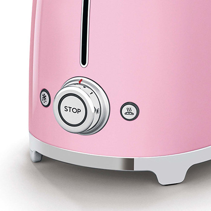 EAN 8017709189013 - Smeg TSF01PKEU tostadora 6 2 rebanada(s) 950 W Rosa imagen 3