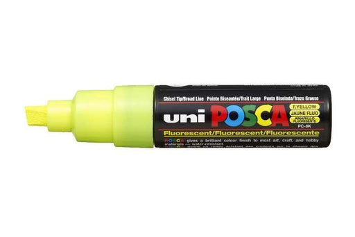 EAN 4902778916933 - POSCA uni PC-8K marcador 1 pieza(s) Punta de cincel Amarillo imagen 1