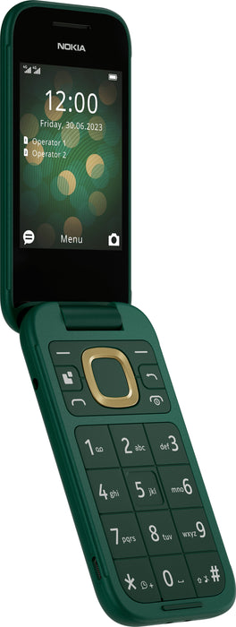 EAN 6438409088352 - Nokia 2660 Flip 4G 7,11 cm (2.8") 123 g Verde Teléfono básico imagen 2