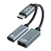EAN 5715063180235 - Microconnect MC-USBC-CFAF adaptador de cable de vídeo 0,13 m Plata imagen 1