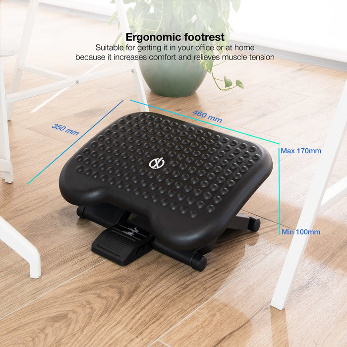 EAN 8433281012776 - TooQ TQFR0603-B soporte para el apoyo de pies imagen 3