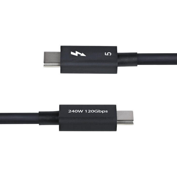EAN 0065030910026 - StarTech.com TBLT5MM1M240W cable Thunderbolt 1 m 80 Gbit/s Negro imagen 3