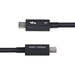 EAN 0065030910064 - StarTech.com TBLT5MM80CM240W cable Thunderbolt 0,8 m 80 Gbit/s Negro imagen 3