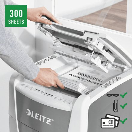 EAN 4002432124138 - Leitz 80160000 triturador de papel Microcorte 22 cm Gris, Blanco imagen 6