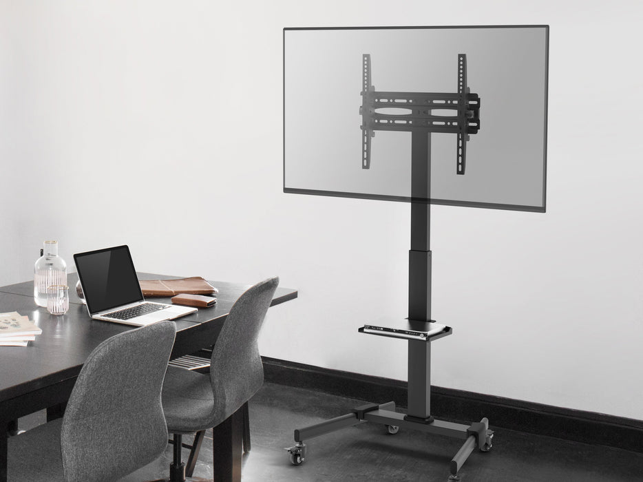 EAN 4015867222966 - Equip 650607 mueble y soporte para dispositivo multimedia Negro Panel plano Carro multimedia imagen 8