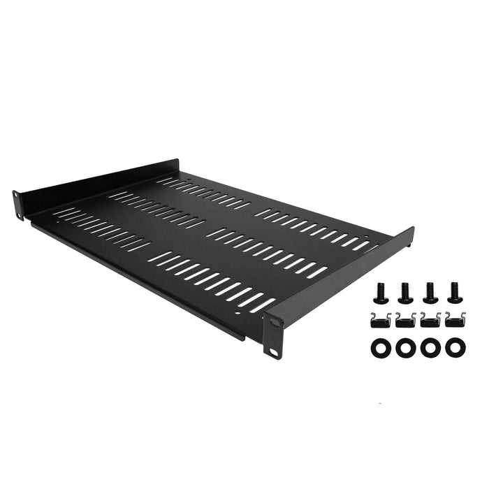 EAN 0065030893695 - StarTech.com SHELF-1U-12-FIXED-V accesorio de bastidor Cajón metálico para rack imagen 5