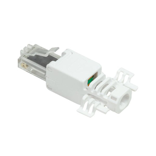 EAN 4052792052183 - LogiLink MP0028 conector RJ-45 Transparente, Blanco imagen 2