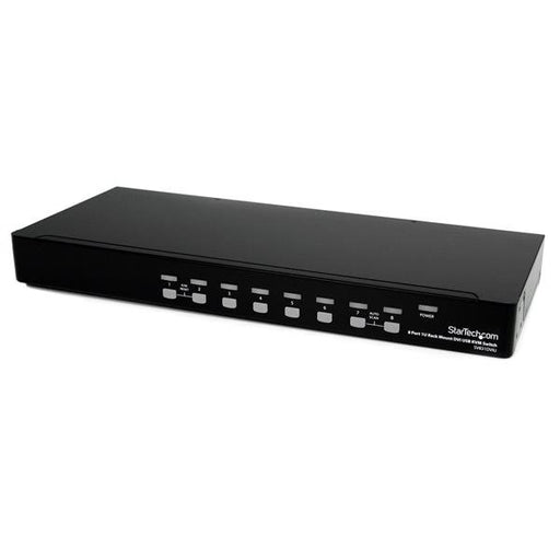 EAN 0065030842303 - StarTech.com SV831DVIU interruptor KVM Montaje en rack Negro imagen 1