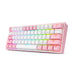 EAN 6950376706669 - REDRAGON K616 Fizz Pro white/pink teclado USB + RF Wireless + Bluetooth Rosa, Blanco imagen 3