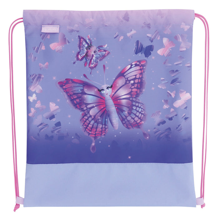 EAN 4008110370866 - Herlitz Loop Plus Butterfly Paradise juego de mochila escolar Chica Poliéster Lila, Rosa imagen 14
