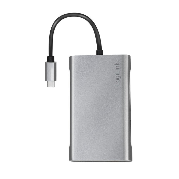EAN 4052792064704 - LogiLink UA0382 base para portátil y replicador de puertos Alámbrico USB 3.2 Gen 1 (3.1 Gen 1) Type-C Pla imagen 2