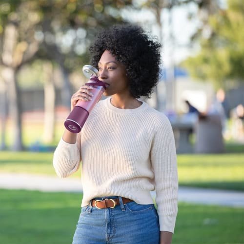 EAN 622356279741 - Ninja BC151EUPR licuadora Batidora de vaso portátil Púrpura, Transparente imagen 10