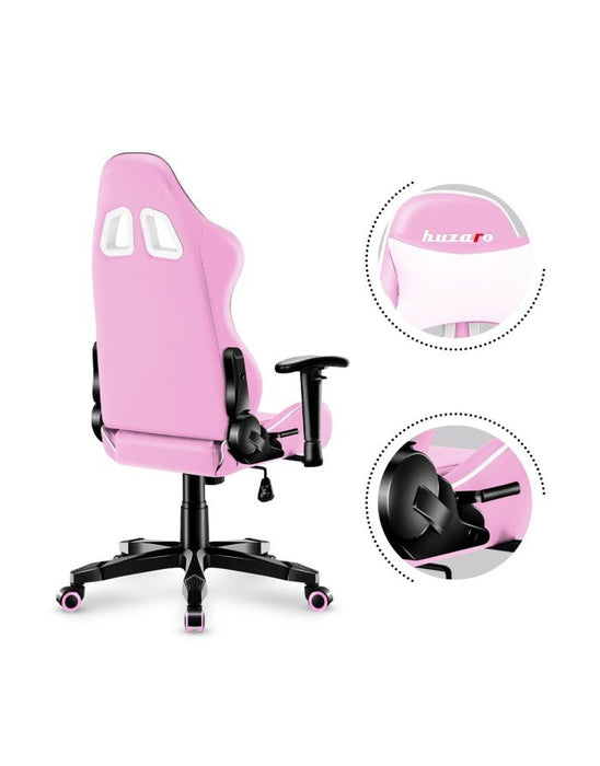 EAN 5903796010237 - Huzaro Ranger 6.0 Silla para videojuegos universal Asiento (de seguridad) de butaca Rosa imagen 11