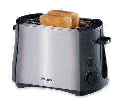 EAN 4004631004358 - Cloer 3419 tostadora 2 rebanada(s) 900 W Negro, Acero inoxidable imagen 1