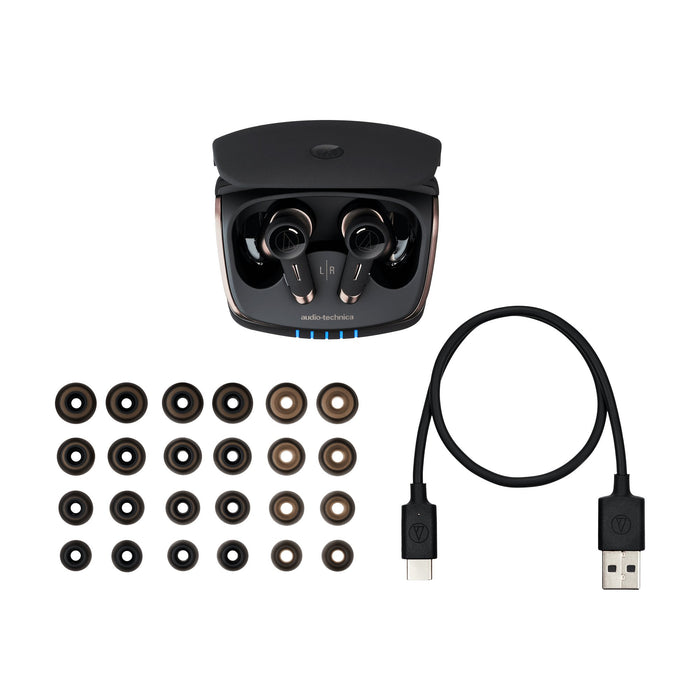 EAN 4961310158200 - Audio-Technica ATH-TWX9 auricular y casco Auriculares True Wireless Stereo (TWS) Dentro de oído Música Bl imagen 13