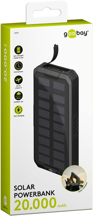 EAN 4040849539343 - Goobay 53934 batería externa Polímero de litio 20000 mAh Negro imagen 5