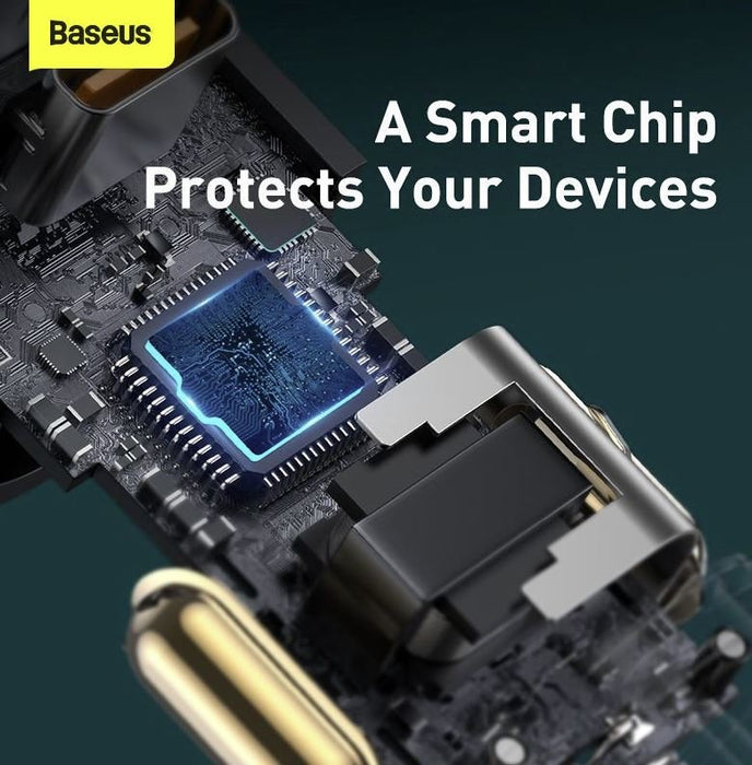 EAN 6953156206700 - Baseus CCBT-D0G cargador de dispositivo móvil Universal Negro, Gris Corriente alterna Interior imagen 2