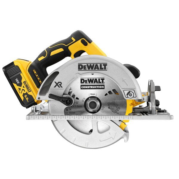 EAN 5035048729175 - DeWALT DCS572NT sierra circular portátil 18,4 cm Amarillo 5500 RPM imagen 2