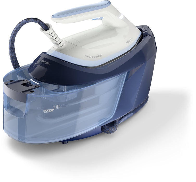 EAN 8720389015311 - Philips 6000 series PSG6026/20 estación plancha al vapor 2400 W 1,8 L Suela SteamGlide Plus Azul, Blanco imagen 8