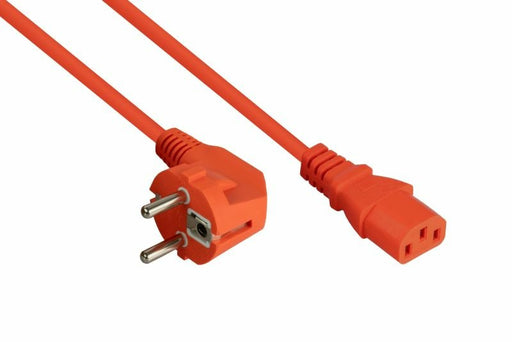 EAN 4066857002310 - Kabelmeister SK0130-O100 cable de transmisión Naranja 10 m Enchufe tipo E+F C13 acoplador imagen 1