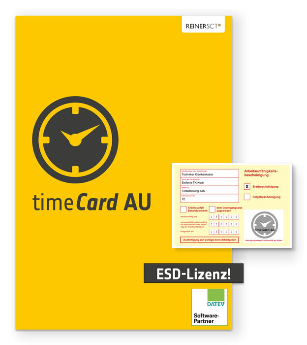 EAN 4011170084741 - Reiner SCT timeCard AU, 25 employees, ESD, 1 year Comercial 1 licencia(s) Descarga electrónica de softwar imagen 1