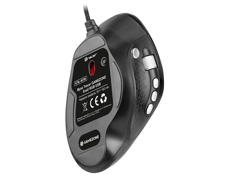 EAN 5907512866047 - Tracer Gamezone Snail ratón Juego mano derecha USB tipo A Blue Trace 6400 DPI imagen 4