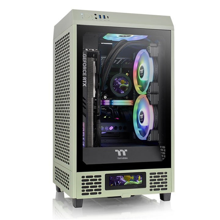 EAN 4713227539432 - Thermaltake Tower 200 Mini Tower Verde imagen 1