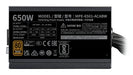 EAN 4719512145227 - Cooler Master MWE Bronze 650 V3 230V unidad de fuente de alimentación 650 W 24-pin ATX ATX Negro imagen 4