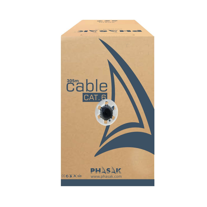EAN 5605922000401 - Phasak PHR 652 cable de red Gris Cat6 U/UTP (UTP) imagen 5